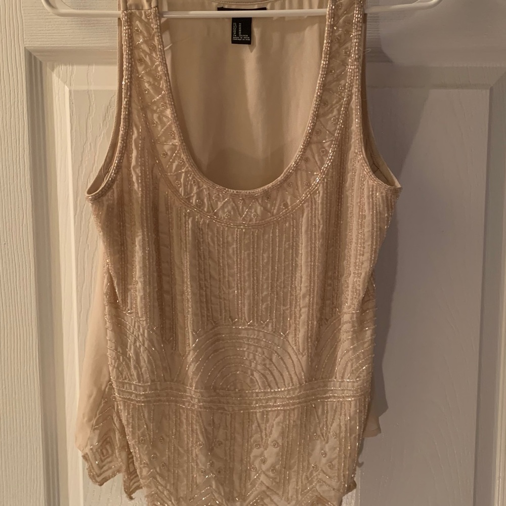 Glittery tank top